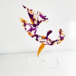 Sculptuur-schilderij 'Lichtteken XXIV - Sparkling I'
