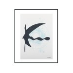Screenprint 'Light symbol IV - Metamorphosis I'