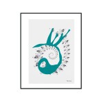 Screenprint 'Light symbol XI - Metamorphosis II'
