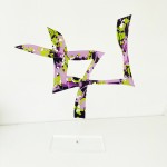 Sculptuur-schilderij 'Lichtteken XXIII - Sparkling II'