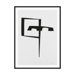 Screenprint 'Light symbol VII - Source'